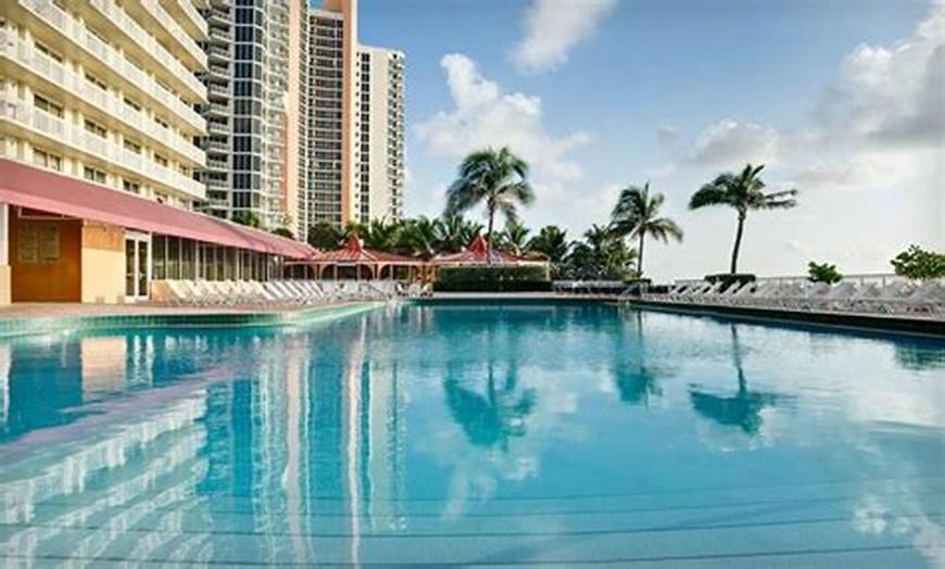 Departamento Sobre La Playa Con Vista A La Collins Ave Sunny Isles Beach Exteriör bild